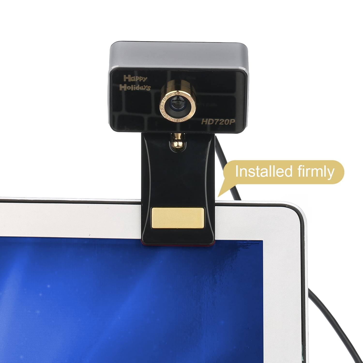 Anivia 720P Manual Focus Webcam - Professional Full HD Streaming Webcam with Digital Microphone - USB Computer Webcam for PC Laptop Desktop Mac Skype YouTube（Ship from USA）
