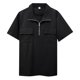 thumbnail image 1 of Gibobby Polo Casual para Hombre Polo piqué de Manga Larga Ajustado Polo para Hombre(Negro,M), 1 of 4