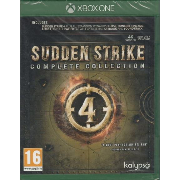 Brand New Factory Sealed Sudden Strike 4 Complete Collection Xbox One
