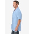 thumbnail image 3 of KingSize Men's Big & Tall  Solid Camp Shirt, 3 of 6