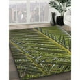 thumbnail image 2 of Ahgly Company Indoor Rectangle Patterned Dark Forest Green Novelty Area Rugs, 3' x 5', 2 of 6