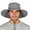 1pack-gray, variant on UPF 50+ Waterproof Sun Hat for Men Women, Wide Brim Bucket Boonie Hat, UV Protection Foldable Breathable Hat for Fishing Hiking Camping
