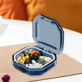 thumbnail image 6 of Stgfyxgs Box Small Container with Compartments Lightweight Portable Waterproof Holder Travel Organizer for Sqaure, 6 of 9