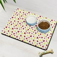 thumbnail image 3 of Pet Feeding Mat 16x24 Inch with Tropical Watermelon Pattern, Durable Waterproof Dog Food Mat, Absorbent, Non-Slip, Quick Dry, Washable Mat for Dogs and Cats, 3 of 6