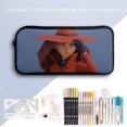thumbnail image 4 of Carmen Sandiego Backpack Study Smart System Organized Bookbag with Brain Food Lunch Kit, 4 of 5