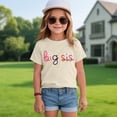 thumbnail image 2 of Gubotare Dance Shirts for Girls Girl's Cute Graphic Tees Print Short Sleeve T Shirts Summer Tops (Beige,13-14 Years), 2 of 4