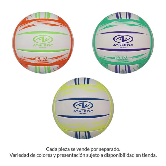 Balon Voleibol No.5 Athletic Works Rebel Varios modelos 1 pieza