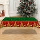 thumbnail image 4 of Mantel Navideño de 274 X 137 Cm | Diseño de Renos y Copos de Nieve | Decoración Navideña de Plástico Pe Resistente y a Prueba de Fugas | Mantel Festivo Multiusos para Cenas y Reuniones Navideñas, 4 of 6