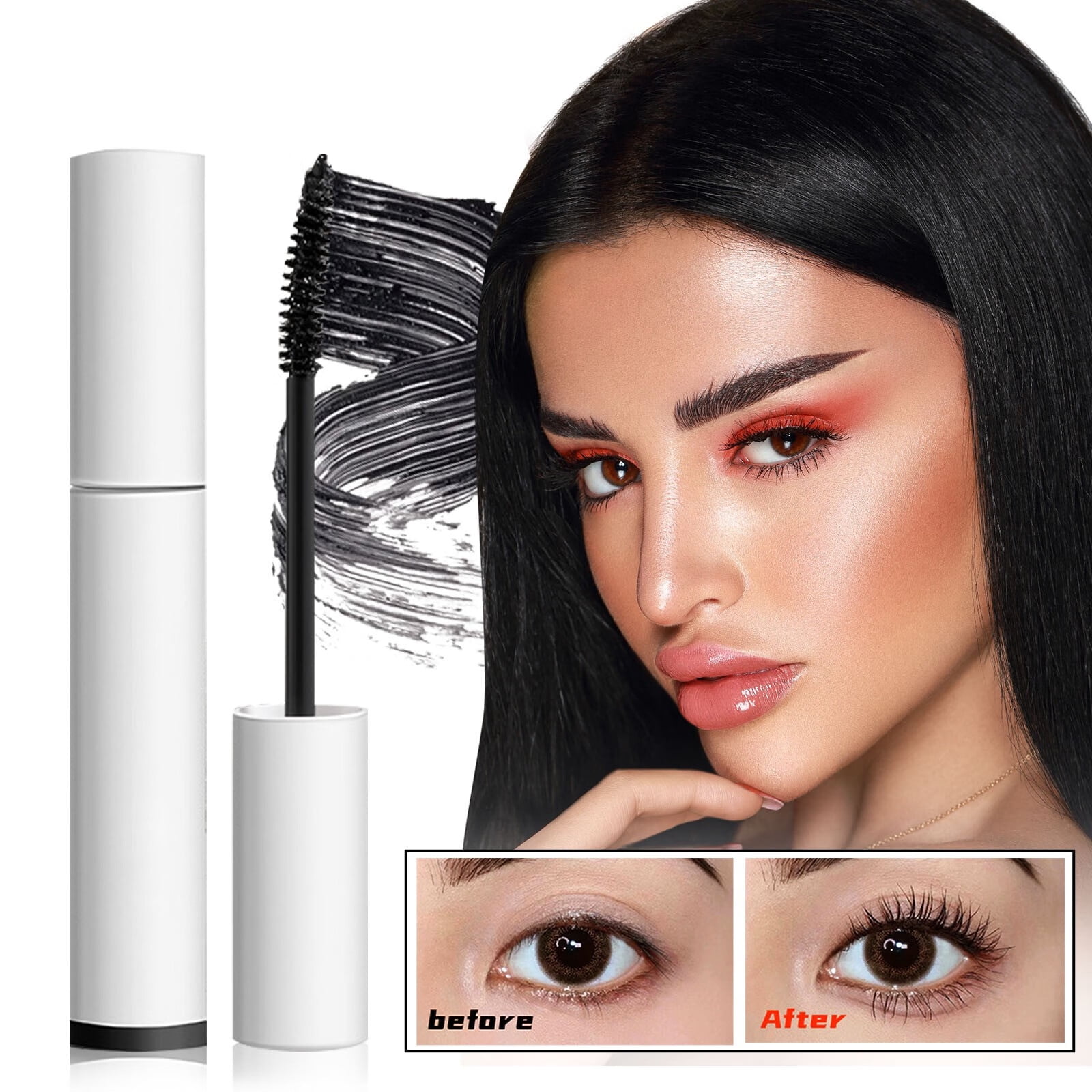 Fiber Mascara Combination Thickening And Long Grafting Super Thick