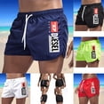 thumbnail image 2 of Pantalones cortos de secado rápido para hombre, ropa deportiva de lujo para playa, gimnasio, correr, soporte para puntos personalizados, ventas privadas, novedad de 2023 Fivean unisex, 2 of 2