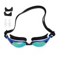 thumbnail image 2 of Mens Swimming Goggles Crystal Swim Goggles Swimming Glasses Racing Swim Goggles Mirrored Swimming Goggles, 2 of 4