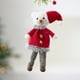 thumbnail image 1 of Pendiente de Árbol Navideño de Oso, Adornación de Ventana de Plástico, Pendiente de Navidad, Fiesta de Navidad, Atmosfera Festiva, Decoración de Árbol Navideño, Pendiente de Oso de Navidad,, 1 of 8