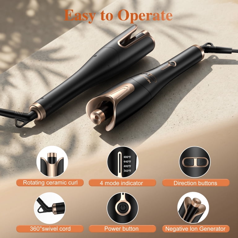 Nexpure professional hair curler NEXPURE Automatic Rotating Hair Curler With 1 main image 3
