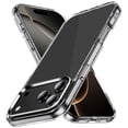 thumbnail image 4 of For iPhone 17 PRO Case Thick Crystal Clear Chromed Buttons + Tempered Glass, 4 of 4