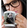 thumbnail image 2 of 3drose, Panda Bear Sitting in Bamboo, 11oz Mug, 2 of 6