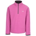 thumbnail image 1 of Trespass Girls Fleece Jumper Sybil - 1/2 Zip Contrast Colour, Binding on Cuffs, Facing on Inner Collar, Knitted, 100% Polyester, 1 of 7