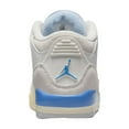 thumbnail image 5 of Little Kid's Jordan 3 Retro "Lucky Shorts" Summit Wht/Blue (DM0966 101) - 12, 5 of 5