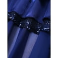 thumbnail image 6 of YONGHS Kids Girls Glitter Dress Evening Ball Party Gown 6-16 Navy Blue 16, 6 of 7