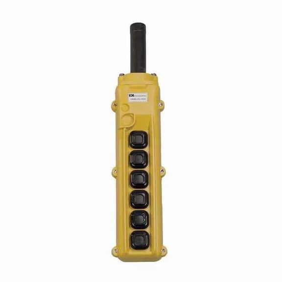 Kh Industries Pendant Station,6,Push Button,NO,Yellow CPH06-C2C-000A