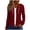 Red, variant on Ozmmyan Womens Lightweight Zip Up Hoodie Long Sleeve Drawstring Hooded Jacket Casual Solid Color Thin Coat