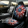 thumbnail image 3 of Uorisanigo Flag Sunflower Car Seat Covers Full Set for Women Men, Non-Slip Front Seat Protector Auto Decorations Accessories for Cars SUV Truck Vans Sedans, Pack of 2, 3 of 7
