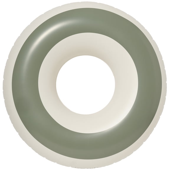 Sunnylife: Tube Pool Ring - Seagrass Green - 41" Round Inflatable Float, Water & Beach Play, Durable Lounge, Poolside, 220lb Cap, Kids-Teens-Adults 6