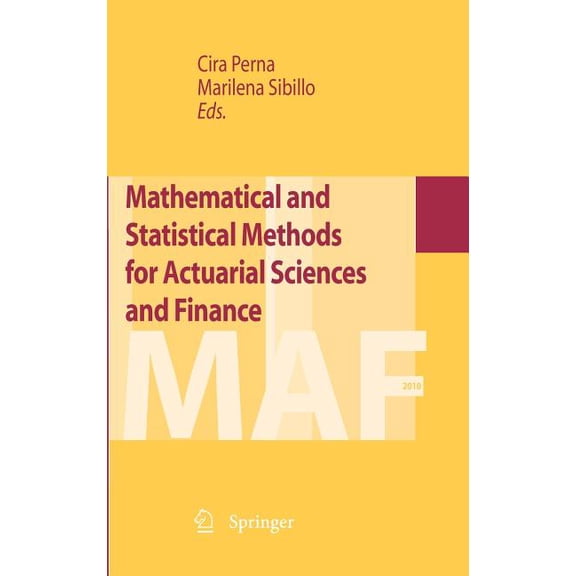 Mathematical and Statistical Methods for Actuarial Sciences and Finance, (Hardcover)
