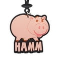 thumbnail image 2 of Disney Toy Story Hamm Soft Touch ID Tag Bag Clip - Toy Story Hamm Backpack Keychains for Boys and Girls, Cute Keychain Accessories for Purse, Cartoon Key Ring Charms for Toy Story Fans - 4 Inches, 2 of 2