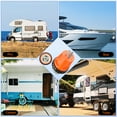 thumbnail image 6 of Nilight 15 Amp to 50 Amp RV Power Adapter 110 Volt Twist Locking Connector 5-15P to SS2-50R 15A Male Plug to 50A Female Receptacle for RV Generator Camper Electrical Power Converter, 6 of 9