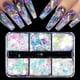 thumbnail image 3 of 1 caja de lentejuelas AB de sirena, adornos de purpurina de uñas irregulares coloridos, accesorios especiales para uñas, suministros de manicura DIY, 3 of 4