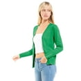 thumbnail image 6 of Made by Olivia Women's Classic Button Down Long Sleeve V-Neck Soft Knit Sweater Cardigan, 6 of 7