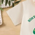 thumbnail image 4 of Akiihool Hauts, T-Shirts et Chemises pour Garçons T-Shirt Graphique à Manches Courtes Premium à Col Rond pour Garçons, Coupe Régulière (Violet, 3-4 Ans), 4 of 4