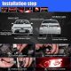thumbnail image 4 of Car T10 LED COB Amber Wedge Interior Dome Reading Map Light Bulb Kit W5W 168 194, Yellow, 4 of 4