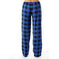 thumbnail image 2 of Toamir Women Buffalo Plaid Pajama Pants Sleepwear (Royal Black Buffalo Plaid, X-Small), 2 of 2