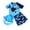 Blue, variant on IROINNID Toddler Boy's Cartoon Dinosaur Print Comfy Shorts With Hat Swimwear Sets