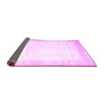 thumbnail image 2 of Ahgly Company Indoor Rectangle Solid Purple Modern Area Rugs, 7' x 10', 2 of 4