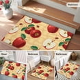 thumbnail image 5 of Farmhouse Apples Entryway Rug 2'x3'&nbsp; Non Slip Front Door Mats, Country Tropical Fruits Watercolor Entrance Rugs Indoor Outdoor Carpet, Washable Floor Mats Small Area Rug for Bedroom Kitchen, 5 of 8