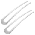 thumbnail image 4 of 2 horquillas de metal elegantes en forma de U para moños, accesorios elegantes para el cabello para mujeres, adornos elegantes para el cabello, horquillas de metal duraderas., 4 of 8