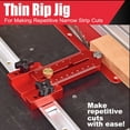 thumbnail image 4 of Woodworking Thin Board Cutting Positioner with Precision Table Saw Measuring Ruler for Accurate Craft Projects, 4 of 5