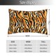 thumbnail image 2 of Fotbe Zebra Funda de Almohada Decorativa Estilo Occidental, Lujo en Algodón, Fundas para Almohadas King, Cojín Estampado para Decoración del Hogar-20"x30", 2 of 6