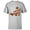 Athletic Heather, variant on Chip 'n Dale Chipmunks Acorn Run - Short Sleeve T-Shirt for Kids - Customized-White
