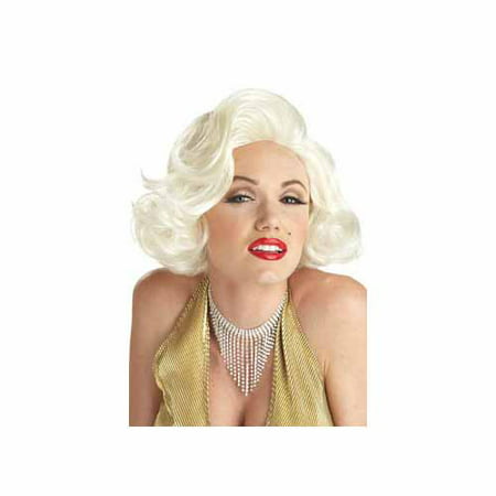 Blonde Classic Marilyn Wig Adult Halloween Accessory