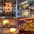 thumbnail image 2 of LED Plant Grow Light Ultra Thin Panel, Sunlike Full Spectrum, Grow Lights for Indoor Plants with 10 Dimmable Levels, 3/9/12H Timer, 168 LEDs Under Cabinet Plant Growing Lamp Strip, 2 of 8