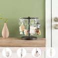 thumbnail image 3 of Mkono Sunglasses Organizer Glasses Holder Stand Metal Frame with Wood Base Sunglass Storage Display Eyeglasses Rack, 3 of 7