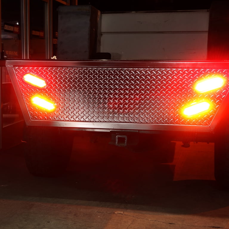 6 Inch Oval LED Trailer Tail Lights Amber Grommet And Plug Waterproof Turn Stop Tail Brake Trailer Lights Replacement For Rv Trucks 6 Inch Oval LED Trailer Tail Lights Amber Grommet And Plug Waterproof Turn Stop Tail Brake Trailer Lights Replacement For Rv Trucks