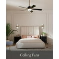 thumbnail image 6 of Kichler 380903WSP Fan Light Kits in Weathered Steel Powder Coat, 6 of 9