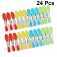 thumbnail image 3 of ULTNICE 24Pcs Clothespins Assorted Color Plastic Windproof Anti Slip Laundry Holding Clips 8.2X1.7In, 3 of 8