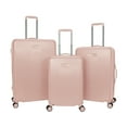 thumbnail image 6 of Beautiful 28-inch Checked Expandable Hardside Upright Luggage by Drew Barrymore, Rose Pink, 6 of 20