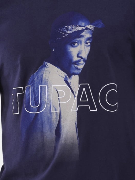 Tupac Men's & Big Men's Bandana Graphic Tee with Short Sleeves, Sizes S-3XL