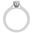 thumbnail image 3 of 14K White Gold Engagement Rings for Women 1.00 CT Diamond Ring Gift Box Authenticity Cards Riviera Shank (H,SI1), 3 of 5